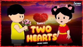 দুটি হৃদয়  Two Hearts Music Video  Yamin  Samima Sraboni  Farzana Toons World [upl. by Lorusso]