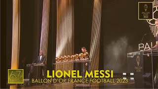 BALLON DOR 2023  LIONEL MESSI WIN BALLON DOR 2023 [upl. by Leesa]