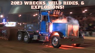 2023 Truck amp Tractor Pulling Wrecks Wild Rides amp Explosions [upl. by Rains]