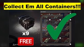 WoT Blitz  Opening 9 Free Collect Em All Containers  LUCKY [upl. by Caiaphas562]