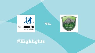 Zug United vs Unihockey Berner Oberland [upl. by Alian]