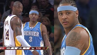 Kobe vs Iverson amp Melo 2008 1st Round GM1 Full Highlights  92 Points Combined [upl. by Carma]