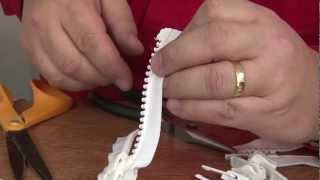 Zipper Shortening amp Stops  Part 4 of Zippers Explained in Detail [upl. by Gelya]