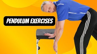 Codmans Pendulum Exercises for Shoulders [upl. by Refotsirc]