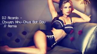 DJ Ricardo  Chuyen Nhu Chua Bat Dau Remix [upl. by Zechariah]