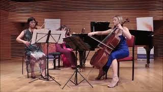 BRAHMS  Clarinet Trio op114 viola version 1st mvt Allegro  EncoreMusicProjects2024 [upl. by Anevad]