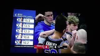 FRESNO STATE VS BRIGHAM YOUNG UNIVERSITY MENS BASKETBALL FIRST HALF FULL GAME HIGHLIGHTS 1212023 [upl. by Eirrak946]