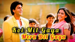 Koi Mil Gaya Mera Dil Gaya  Kuch kuch Hota hai  SRK full song [upl. by Eirek]