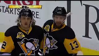 Nick Bonino Goal Against Carolina 31716 Assisted by Phil Kessel amp Carl Hagelin [upl. by Ymmor756]