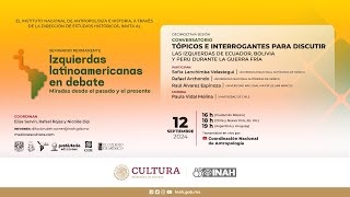 12 de septiembre de 2024 Seminario permanente izquierdas latinoamericanas en debate Miradas des [upl. by Woodruff]