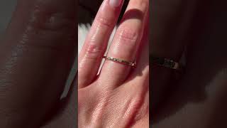 Diamond Ring  Rosados Box Lenox Diamond Wedding Band [upl. by Limbert]