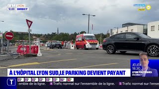 À lhôpital LyonSud le parking devient payant [upl. by Erskine]