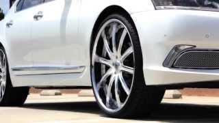 Lexani Wheels Lexus ls 460  24quot LF709 [upl. by Ynes746]