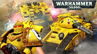 WARHAMMER 30K BATTLE ▶ Mega Heavy Tanks vs Orks  Warhammer 40k Dawn of War 2 Retribution [upl. by Gloriana]