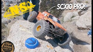 Axial SCX10 Pro Kit VS TOUGH Class 2 Course ScumbagRC on a NVS UT RC Crawling Championship Course [upl. by Ilzel]