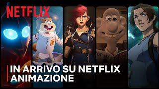 LE ANTEPRIME dei TITOLI di ANIMAZIONE NETFLIX nel 2024  Netflix Italia [upl. by Patman]