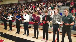 Glencoe High School Choir Honors Veterans April 27 2023 Hillsboro School District [upl. by Eneleahs]