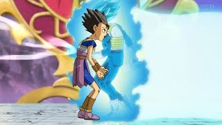 Vegeta Blue Vs Cabba English Dub [upl. by Eichman642]