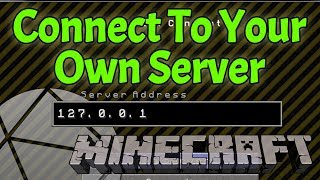 How To Join To Your Own Minecraft Server Get Your Friends On Your Minecraft Server [upl. by Anny]