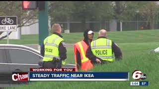 IKEA opening in Fishers keeps traffic flow steady [upl. by Puglia414]