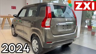 NEW WAGON R ZXI 12L VALUE FOR MONEY VARIANT ❤️ MARUTI SUZUKI WAGONR ZXI 2024 UPDATED NEW MODEL [upl. by Ahsimot]