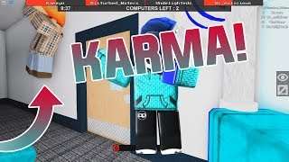 KARMA Flee The Facility ROBLOX [upl. by Saixela]