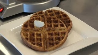 Belgian Whole Wheat Waffle Recipe  Cooking Tips amp Recipes [upl. by Ruscio983]