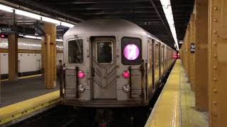 MTA NYC Subway R62A train not in service passing 145th St BD level [upl. by Chantalle105]