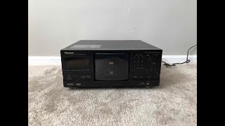 Pioneer PDF1007 300  1 Compact Disc CD Player Changer [upl. by Yrrep785]