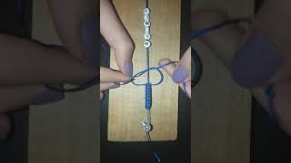 Tutorial bratara din ata cu nume  DIY name bracelets  pulsera con nombre [upl. by Aleta]