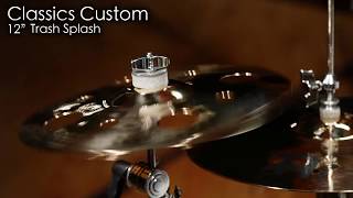 Meinl Cymbals CC12TRSB Classics Custom 12quot Trash Splash Cymbal [upl. by Etnecniv]