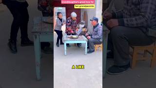 Granddaughters great love for her grandparents 😱 voicereaction inenglish usa america [upl. by Icam]