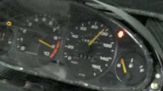 Integra DC2 on ITBs amp S300  Dash clocks  on Dyno [upl. by Nylazor]