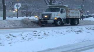 DC snow plows in overdrive [upl. by Arretal]