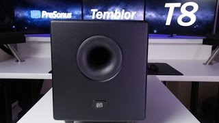 PreSonus Temblor T8 Subwoofer Review [upl. by Wyndham58]