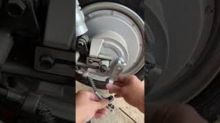 Battery car brake adjustment process [upl. by Meeki7]