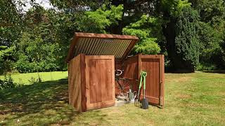 Traditional Bike Shed [upl. by Egdamlat456]