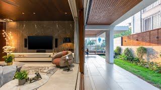 Step inside this 7000 Sq Ft tranquil contemporary bungalow with clean lines amp natural materials [upl. by Augustus263]