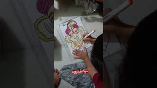 Deva Shree Ganesh 🙏 ganeshchaturthi ganesh vlog viralshorts festival [upl. by Julis419]