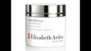 Peel and Reveal  Revitalizing Mask Visible Difference Elizabeth Arden Impressions [upl. by Anomas331]