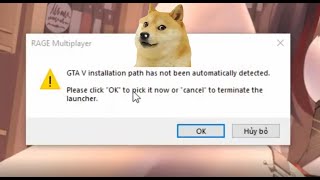 Sửa lỗi quotGTA V installation path has not been automatically detectedquot [upl. by Nimzay]