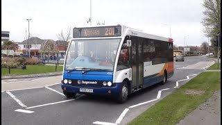 32 Stagecoach Fife Optare Solo 47326 PX06 FXV [upl. by Ehpotsirhc]