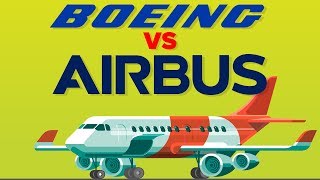 Boeing vs Airbus  How Do They Compare  Airplane Company Comparison [upl. by Lacim]