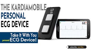 The Kardiamobile Personal EKG Monitor  Alivecor Kardia Mobile EKG [upl. by Quartis]