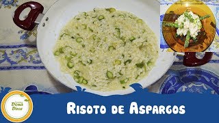 Como fazer Risoto de Aspargos fácil e rápido 181 [upl. by Latsirhc]