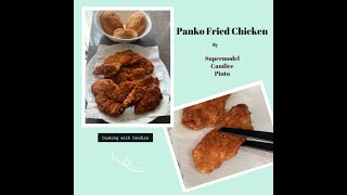 Panko Fried Chicken by Supermodel Candice Pinto [upl. by Hgielrac]