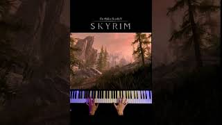 Jeremy Soule  Far Horizons skyrim dragonborn piano pianocover theelderscrolls [upl. by Aed]