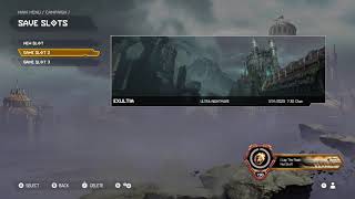 Doom Eternal  UltraNightmare Save Glitch  Works on Regular Campaign Ancient Gods DLC Parts 1 amp 2 [upl. by Niehaus594]