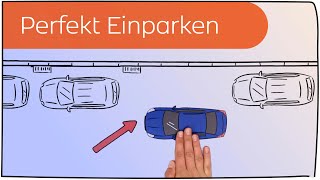 Perfekt Einparken in 2 Minuten erklärt [upl. by Arnoldo481]