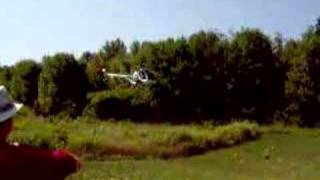 Schweizer 300 CB landing [upl. by Tab]